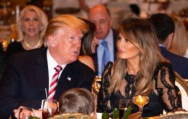 Donald et Melania Trump, en famille pour un repas de fête [Photos]
