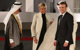 France : Le couple présidentiel inaugure le musée du Louvre d’Abu Dhabi en images