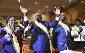 Yamoussoukro : Jeannot Kouadio Ahoussou élu premier président du sénat ivoirien lors d’une session inaugurale (Photos)