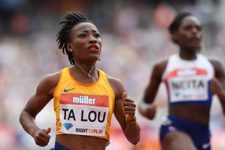 Athlétisme/Meeting de Rome : Marie-Josée Ta Lou termine 2è du 100 m derrière Schippers