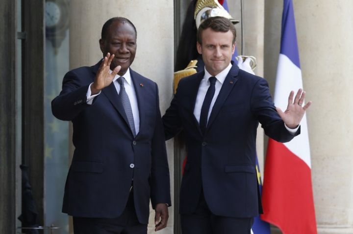 Côte d’Ivoire : terrorisme, ONU, métro d’Abidjan… ce qu’il faut retenir du tête-à-tête entre Ouattara et Macron (en images)