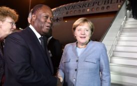 Sommet UE-Afrique: Arrivée de la Chanceliere allemande Angela Merkel en images