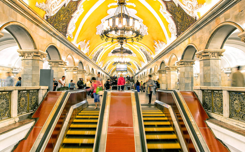 Cinq stations du métro de Moscou à visiter absolument