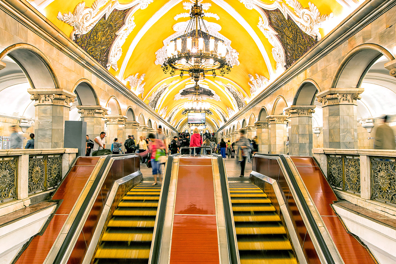 Cinq stations du métro de Moscou à visiter absolument