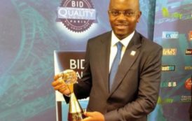 Gabon-SCG-Ré décroche le prix « International Star for Quality 2018 »