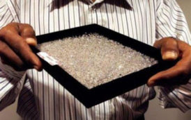 Angola: Lucapa Diamond vend 2 072 carats à 1,7 million $