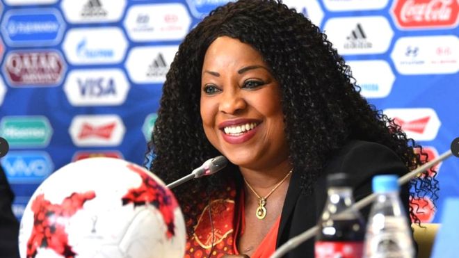 Fatma Samoura, “femme la plus puissante du sport mondial” selon Forbes