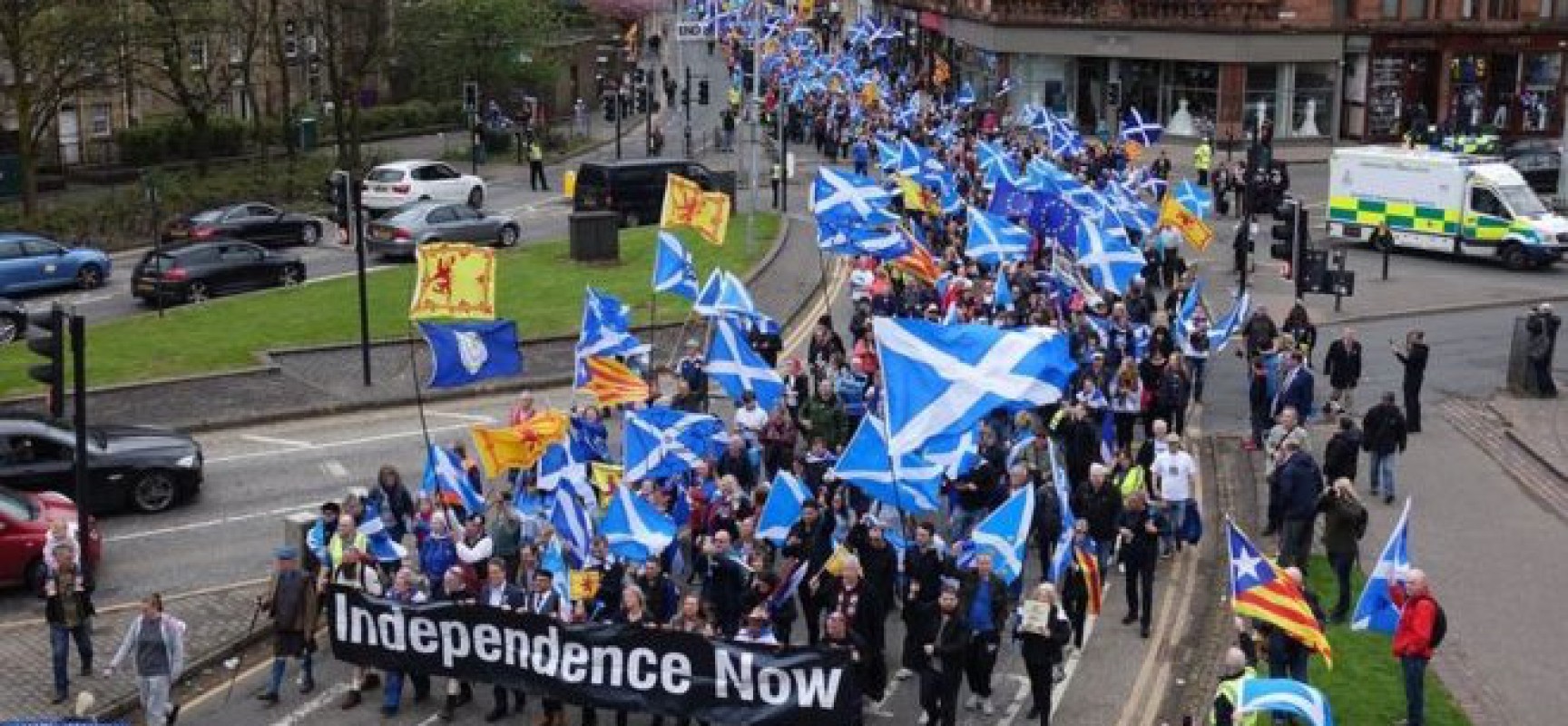 Des dizaines de milliers d’Ecossais appellent à l’indépendance vis-à-vis du Royaume-Uni (Vidéo)
