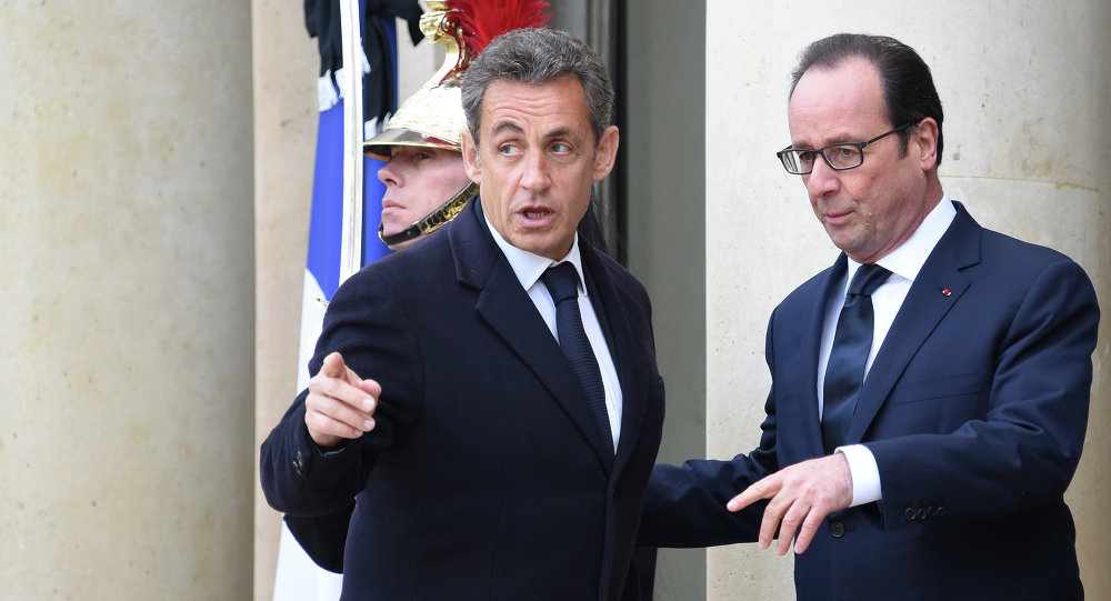 «Irresponsable»: Sarkozy tacle Hollande sur les relations avec la Russie