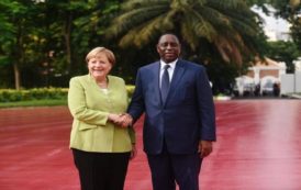 Angela Merkel en Afrique pour parler migration et développement