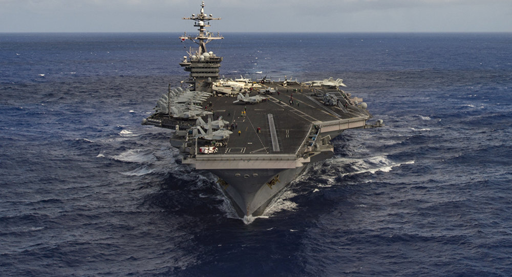 La mission réelle du porte-avions US Carl Vinson dévoilée