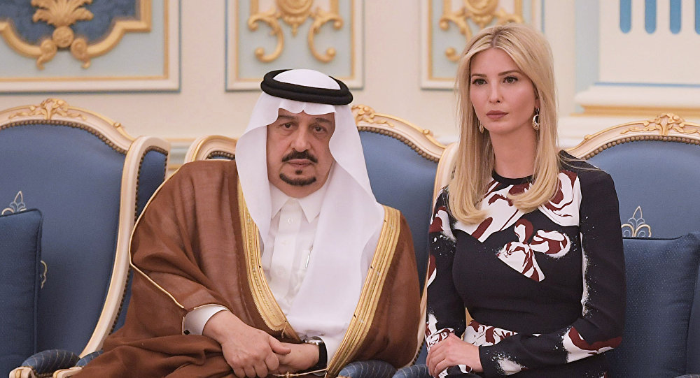 Ivanka Trump bientôt mariée avec un Saoudien?