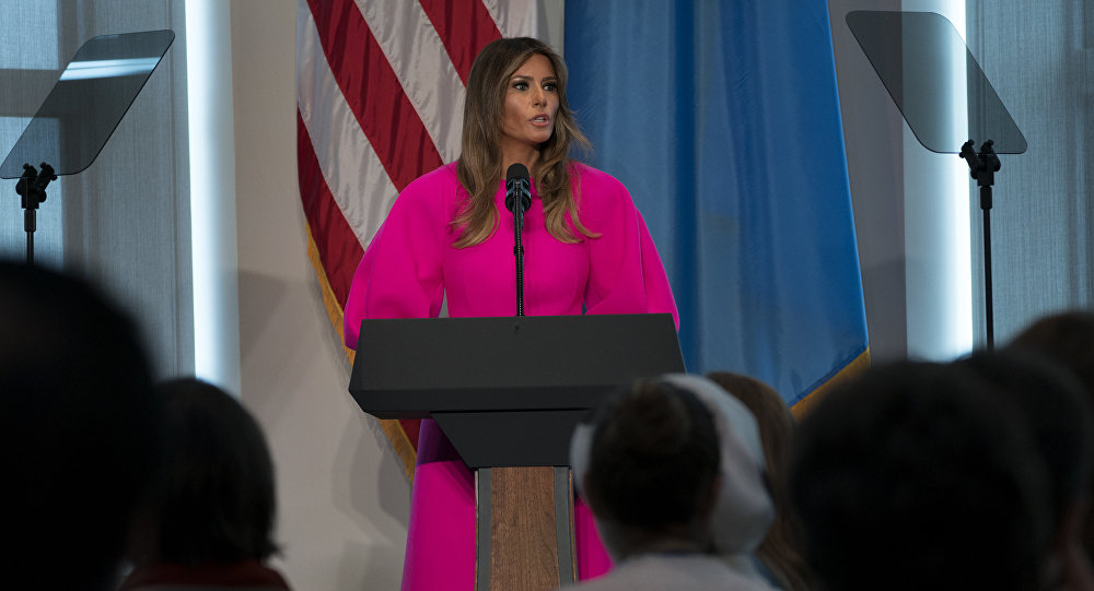 «Be best»: Melania Trump réagit aux accusations de plagiat