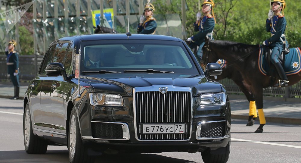 La limousine russe de Poutine, un des événements phares de son investiture (vidéo)