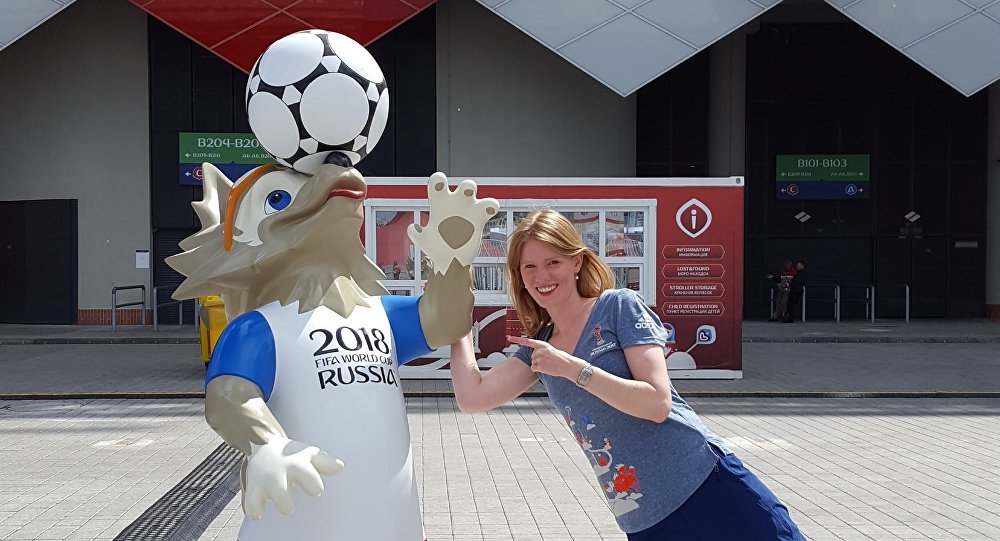 Une histoire d’amour qui dure: une bénévole belge revient à Moscou pour le Mondial 2018