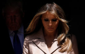 Melania Trump fait taire toutes les rumeurs en apparaissant en public à la Maison-Blanche