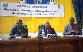 Centrafrique : Réunion du comité de pilotage des projets sur financement du programme des nations unies pour le développement