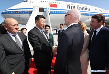 Coopération : Xi Jinping arrive à Nice avant de se rendre à Monaco pour une visite d’Etat