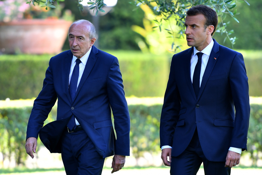 Macron a accepté la démission de Collomb, Phillipe va assurer l’intérim à l’Intérieur