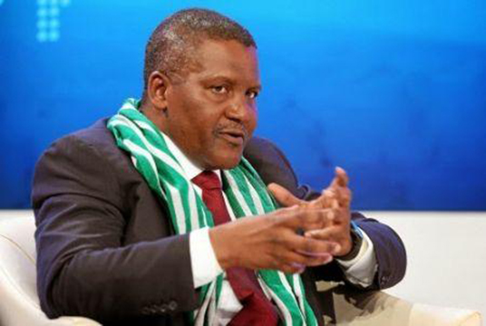 Aliko Dangote prévoit d’investir près de 50 milliards de dollars aux Etats-Unis et en Europe, à l’horizon 2025