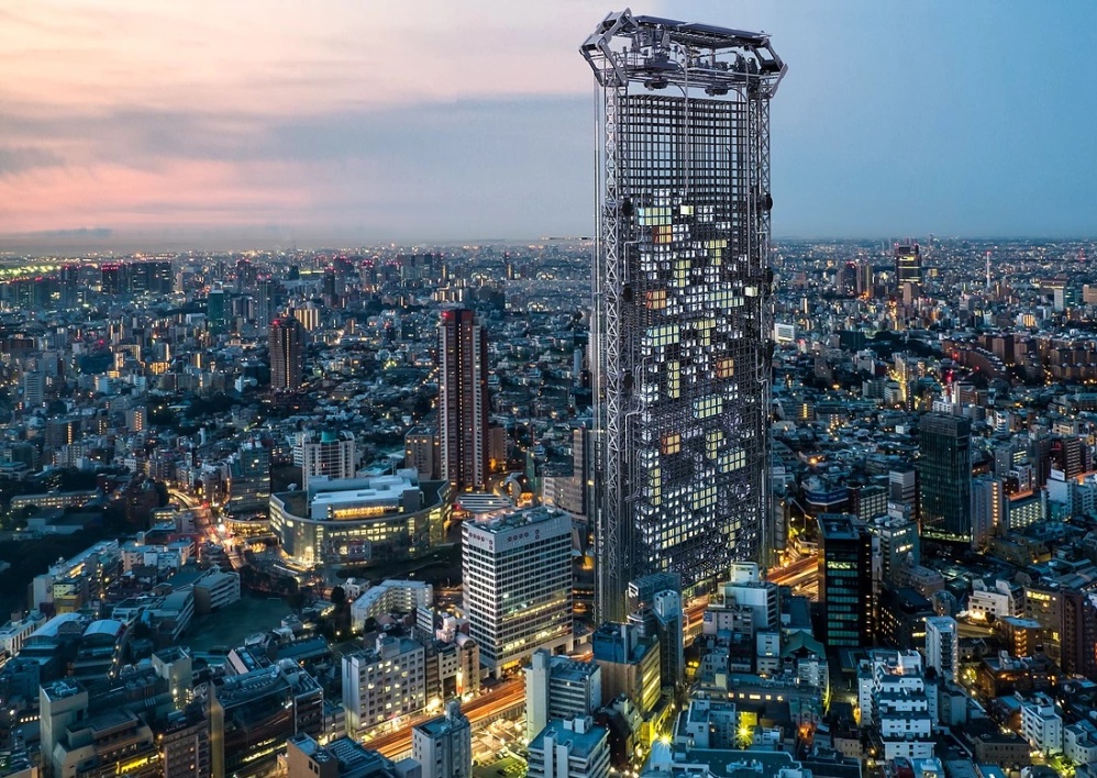 Un architecte invente un gratte-ciel qui fonctionne comme Tetris