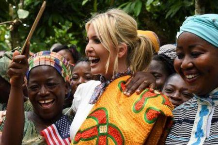 Côte d’Ivoire : Ivanka Trump annonce une initiative de 2 millions $ à l’endroit des femmes travaillant dans la cacaoculture