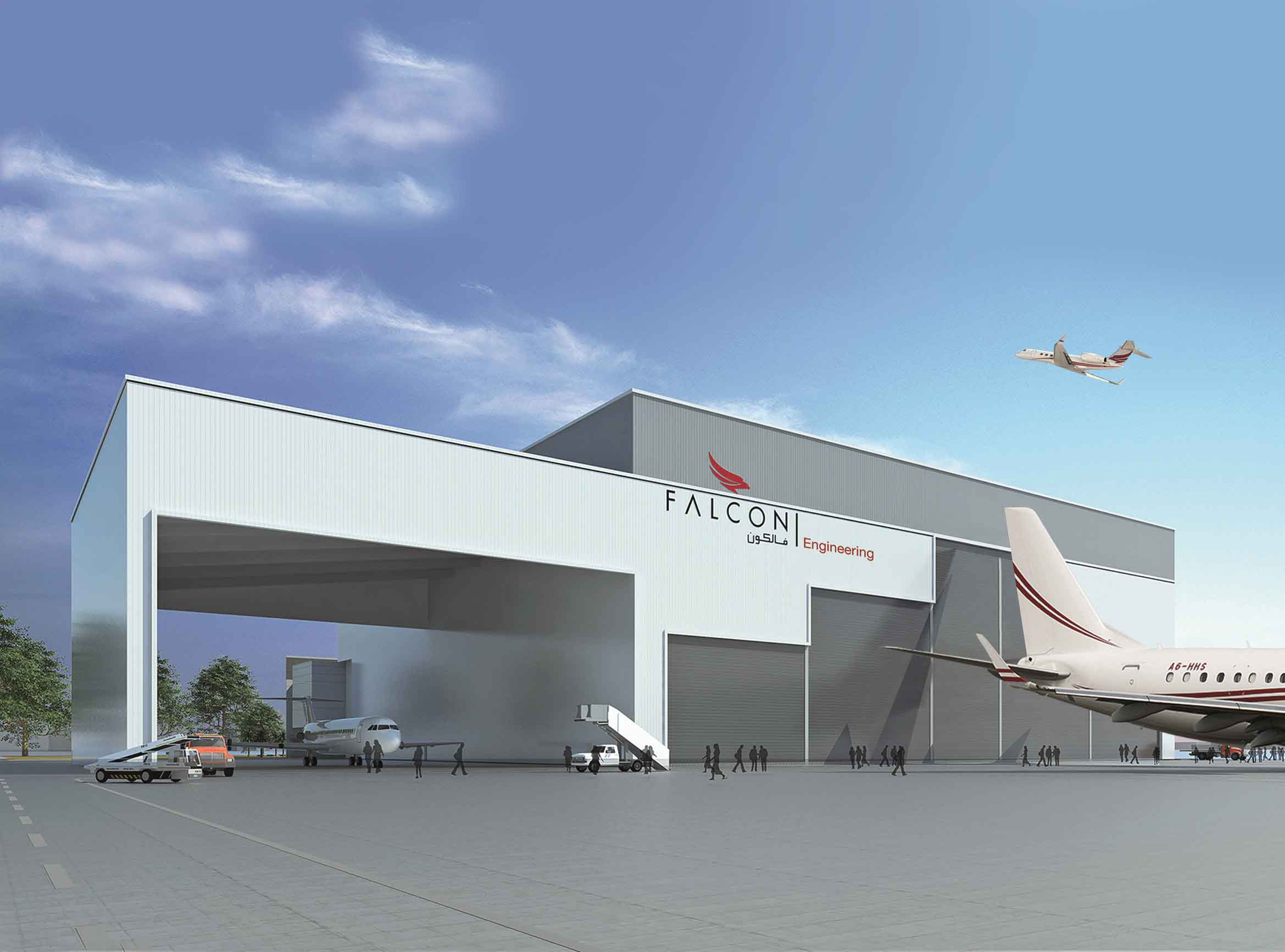 Falcon Aviation achieves GCAA approval for line maintenance support at Dubai South, Al Maktoum International Airport