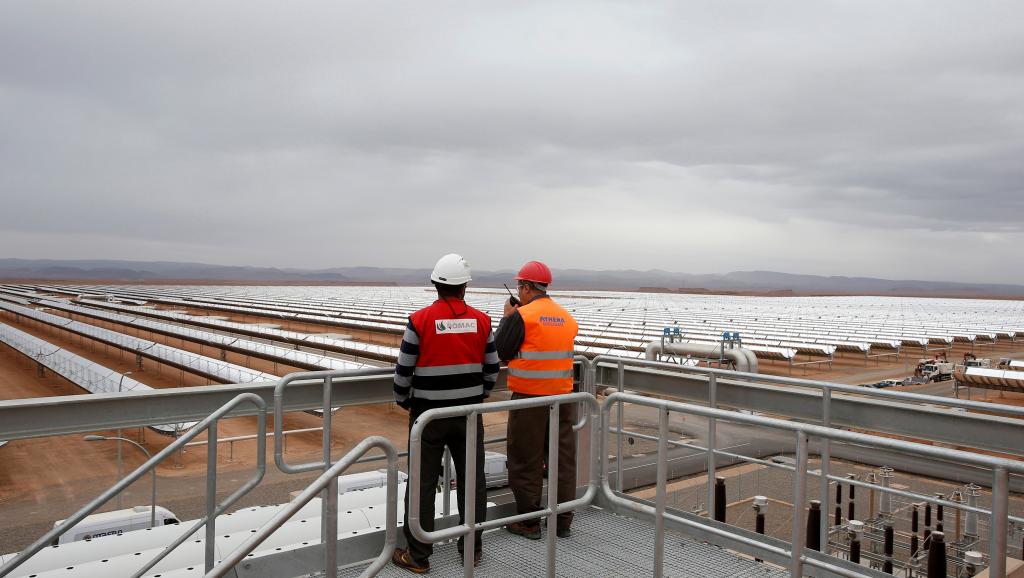 Maroc: les ambitions de l’immense centrale solaire Noor de Ouarzazate