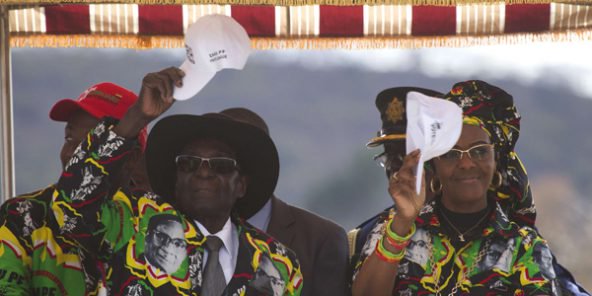 Pretoria a accordé l’immunité diplomatique à Grace Mugabe