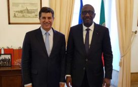 Visite du Chef de l’Etat à Lisbonne : Le Ministre Souleymane Diarrassouba remet un important projet d’accords à son homologue portugais