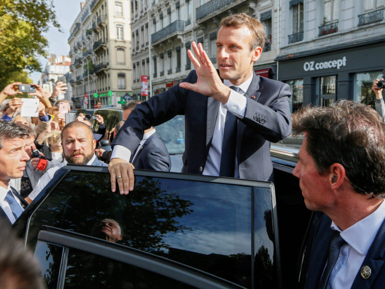 Les fonctionnaires français ont organisé 140 manifestations en même temps pour freiner les projets d’Emmanuel Macron