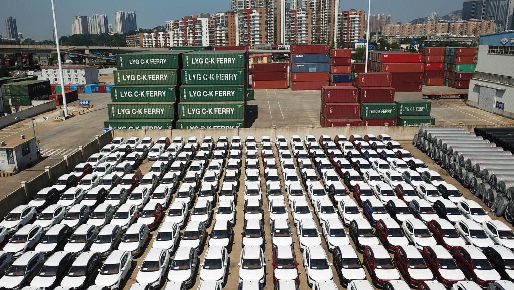 Forte hausse des exportations chinoises malgré les taxes américaines