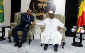 Chef de l’Etat S.E.M Ibrahim Boubacar KEÏTA, et son homologue  S.E.M Mohamed Ould ABDEL AZIZ en images