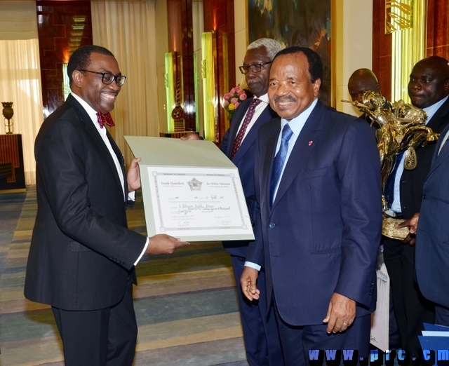 Leadership en Afrique : l’hommage du président de la BAD à Paul BIYA