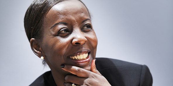 Louise Mushikiwabo, ministre rwandaise des Affaires étrangères