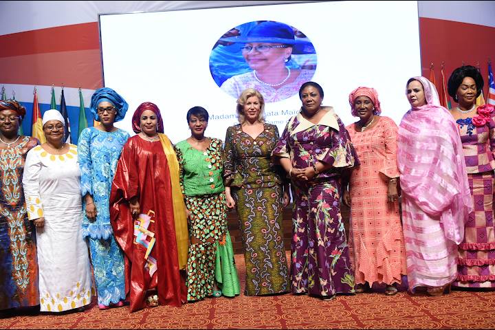 L’Epouse du Président de la République, KEÏTA Aminata MAÏGA  à la conférence des Premières Dames à Abidjan en images