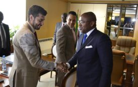 Le Ministre d’Etat, ministre du Budget et des Comptes Publics gabonais reçoit une délégation du Fonds monétaire international en images