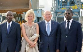 M. Hien SIE DG/PAA présente les potentialités du port d’Abidjan à Son Altesse Royale la Princesse Astrid de Belgique en images