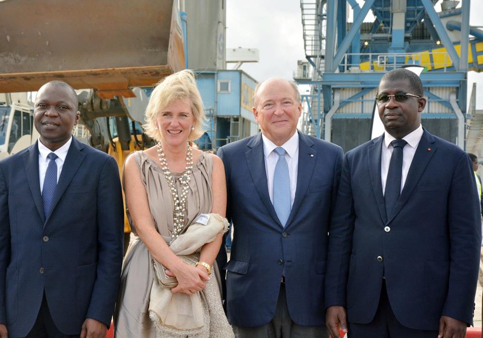 M. Hien SIE DG/PAA présente les potentialités du port d’Abidjan à Son Altesse Royale la Princesse Astrid de Belgique en images