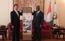 Le Président de la République, Alassane OUATTARA, s’est entretenu  avec Dr ZHANG Nianmu en images