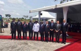 Le Président de la République, Alassane OUATTARA, à l’inauguration  du Barrage hydroélectrique de soubré en images