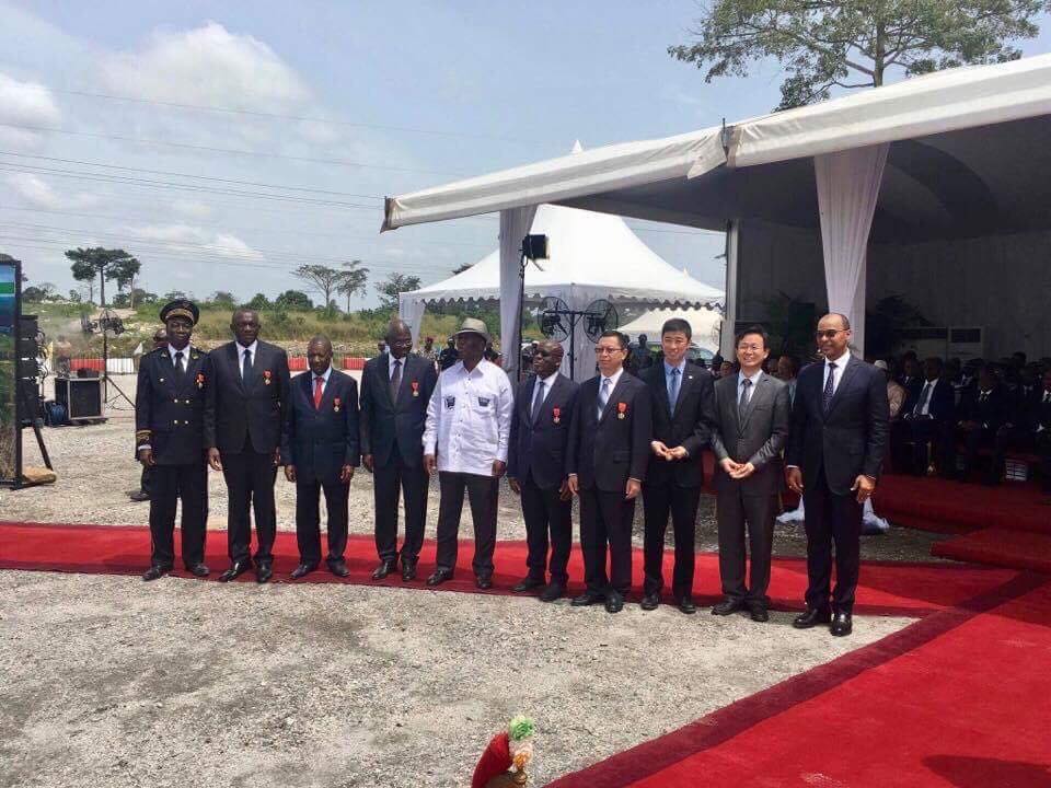 Le Président de la République, Alassane OUATTARA, à l’inauguration  du Barrage hydroélectrique de soubré en images