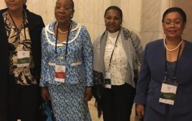 Catherine Samba Panzza  à la Conférence des Femmes de la Francophonie en images