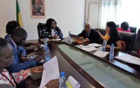 Gabon : Le Ministre Délégué à l’Agriculture Madame Patricia TAYE reçoit  des membres de la Banque Africaine de Développement en images