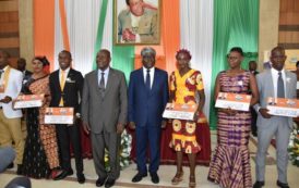 Côte d’Ivoire : 4e édition du prix du jeune entrepreneur émergent en images