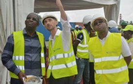 Abidjan terminal renforce son parc à portiques de deux nouveaux engins en images