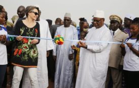 Le Président de la République, Chef de l’Etat S.E.M Ibrahim Boubacar KEÏTA inaugure la nouvelle station de pompage en images