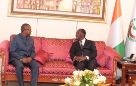 Alassane Ouattra a échangé avec le Premier Ministre de la Guinée-Bissau, Umaro Sissoco EMBALO en images