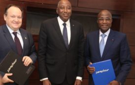 Eau potable : la banque europeenne d’investissement (bei) soutient le secteur de l’eau potable en cote d’ivoire avec un financement de 23 milliards de fcfa en images