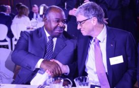 Ali Bongo lors du dîner organisé à la veille du OnePlanetSummitdirigeants, chefs d’Etat & chefs d’entreprise en images